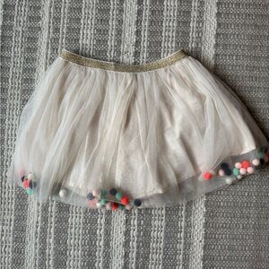 Tulle Pom Pom skirt